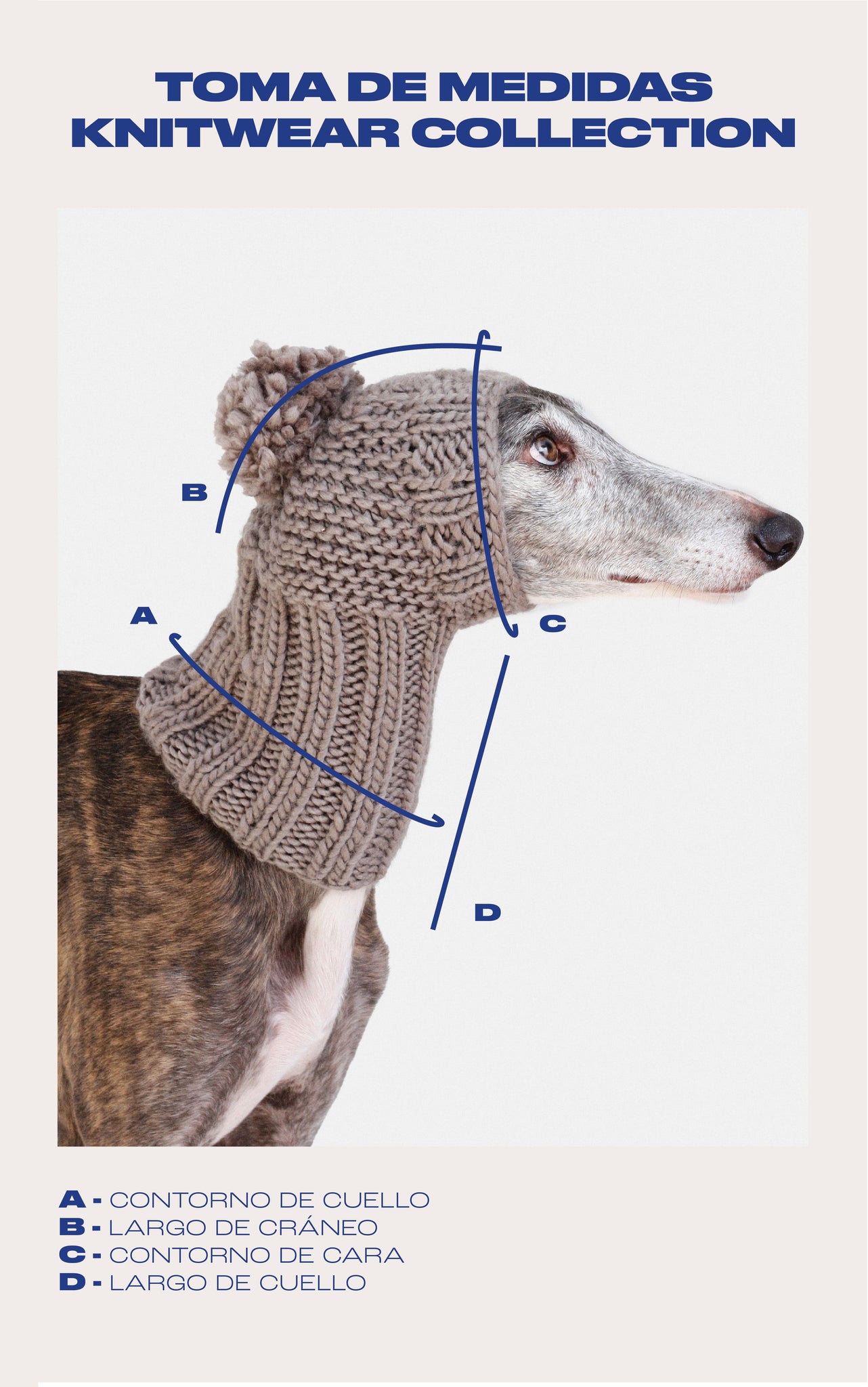 BALACLAVA PUNTO GRIS - IGGY (A MEDIDA)
